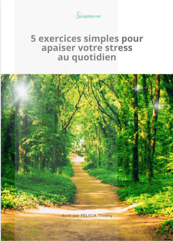 Guide gratuit 5 exercices anti-stress Synaptika Martinique